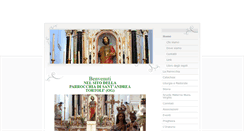 Desktop Screenshot of parrocchiasantandreatortoli.org